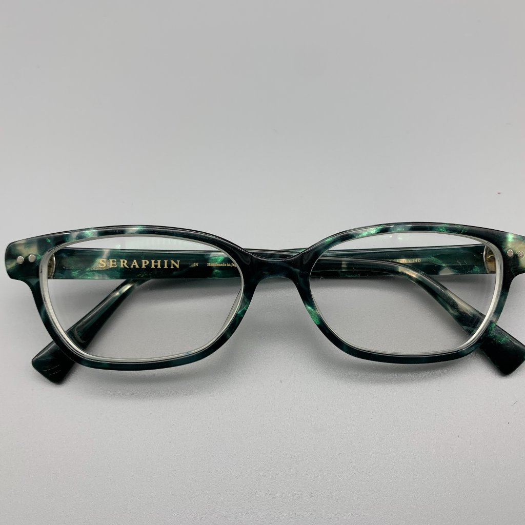 Seraphin By Ogi Kennedy Emerald Pearl Full Rim Glasses